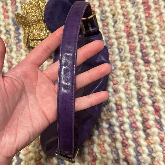 Vintage purple fendi baguette amethyst buckle - Picture 5 of 11